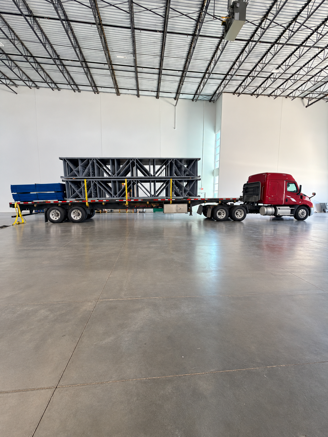 Structural Frames hauled by Ashley Transport